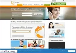 Sites similar to dcalling.de