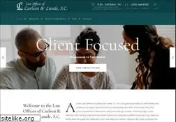 Sites similar to dcarlsonlaw.com