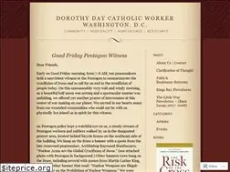 Sites similar to dccatholicworker.wordpress.com