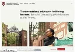 Sites similar to dce.harvard.edu
