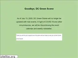 Sites similar to dcgreenscene.com