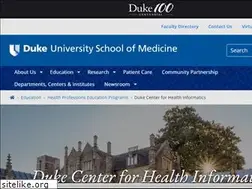 Sites similar to dchi.duke.edu