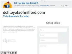 Sites similar to dchtoyotaofmilford.com