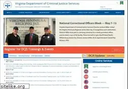 Sites similar to dcjs.virginia.gov