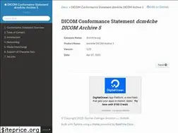 Sites similar to dcm4chee-arc-cs.readthedocs.io