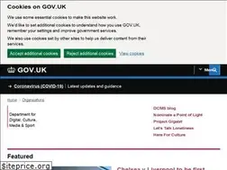 Sites similar to dcms.gov.uk