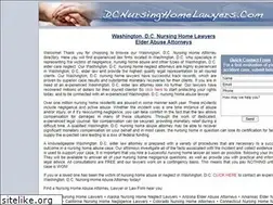 Sites similar to dcnursinghomeattorneys.com
