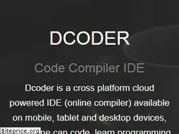 Sites similar to dcoder.tech