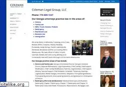 Sites similar to dcolemanlaw.com