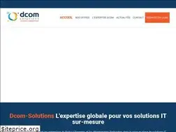 Sites similar to dcom-solutions.fr