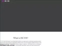 Sites similar to dcos.io