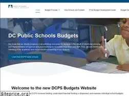Sites similar to dcpsschoolbudgetguide.com