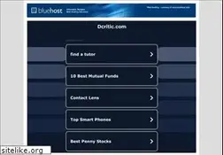 Sites similar to dcritic.com