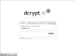 Sites similar to dcrypt.it