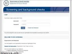 Sites similar to dcsiscreening.sa.gov.au