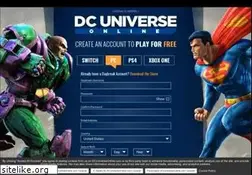 Sites similar to dcuniverseonline.com