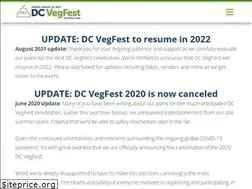 Sites similar to dcvegfest.com
