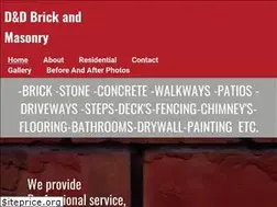 Sites similar to ddbrickrepair.com