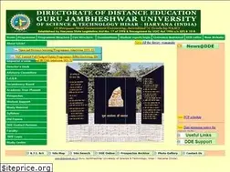 Sites similar to ddegjust.ac.in