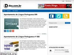 Sites similar to ddez.com.br