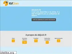 Sites similar to ddjs10.fr