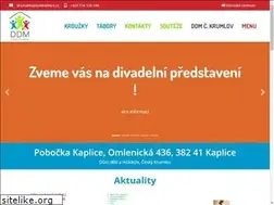 Sites similar to ddmkaplice.cz