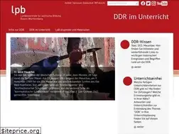 Sites similar to ddr-im-unterricht.de