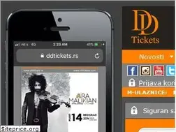 Sites similar to ddtickets.rs