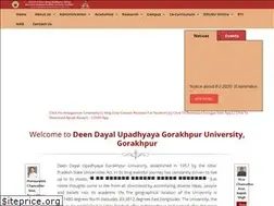 Sites similar to ddugorakhpuruniversity.in