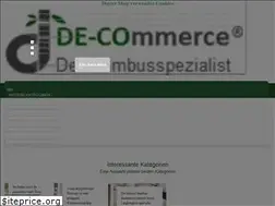 Sites similar to de-commerce.com