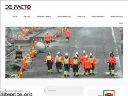 Sites similar to de-facto.no