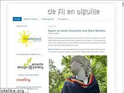 Sites similar to de-fil-en-aiguille.blogspot.com