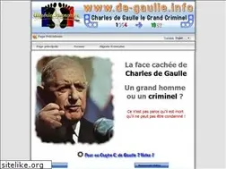 Sites similar to de-gaulle.info