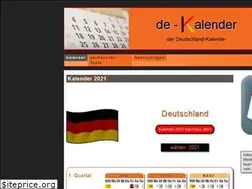 Sites similar to de-kalender.de