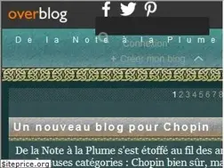 Sites similar to de-la-note-a-la-plume.over-blog.com