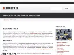 Sites similar to de-linkliste.de