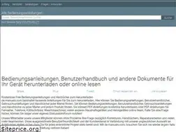 Sites similar to de-manuals.com