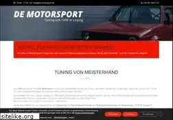 Sites similar to de-motorsport.de