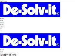 Sites similar to de-solv-it.com
