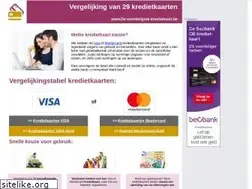 Sites similar to de-voordeligste-kredietkaart.be