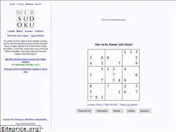 Sites similar to de.websudoku.com