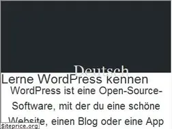 Sites similar to de.wordpress.org