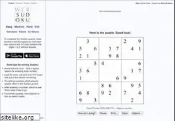 Sites similar to de1.websudoku.com