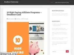 Sites similar to deadbeatuniversity.com
