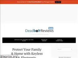 Sites similar to deadboltreviews.com