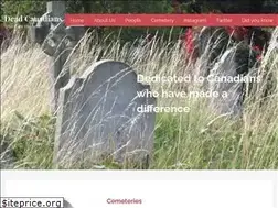 Sites similar to deadcanadians.ca