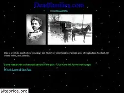 Sites similar to deadfamilies.com