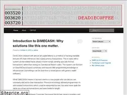 Sites similar to deadlycoffee.com