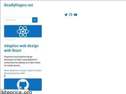 Sites similar to deadlyfingers.net