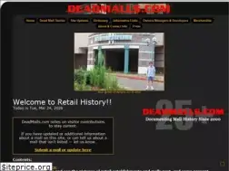 Sites similar to deadmalls.com